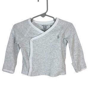 Ralph Lauren Baby Long Sleeve Side Snap Shirt